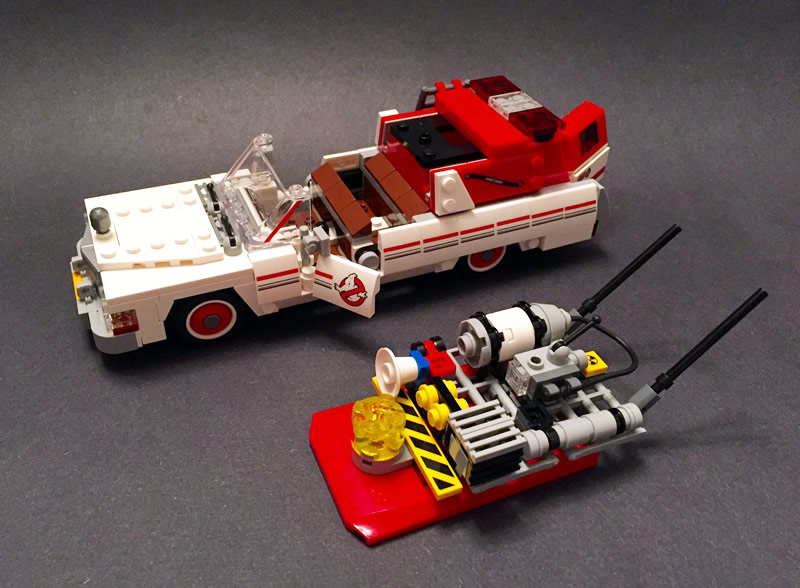 lego ghostbusters ecto 1 and 2