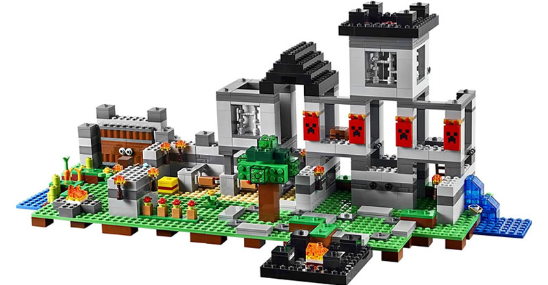 most popular minecraft lego set