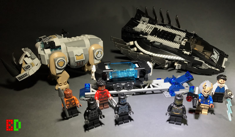 lego sets with black panther