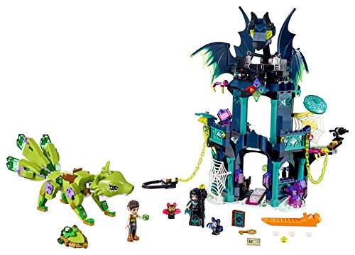 lego elves white dragon set