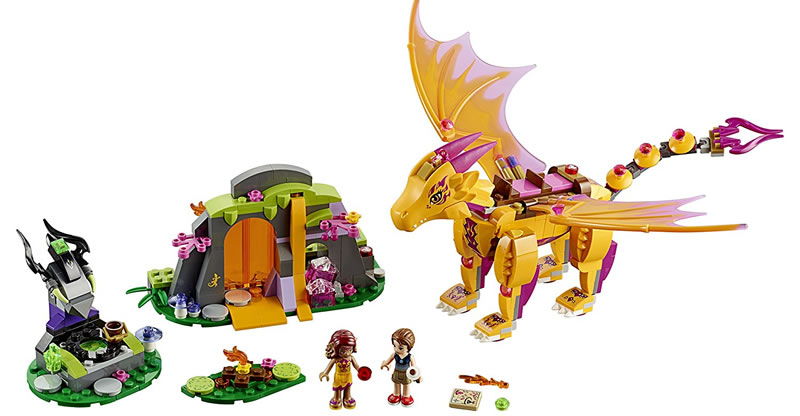 LEGO Elves The Water Dragon Adventure 41172 - Dragon and Mini Figure Only